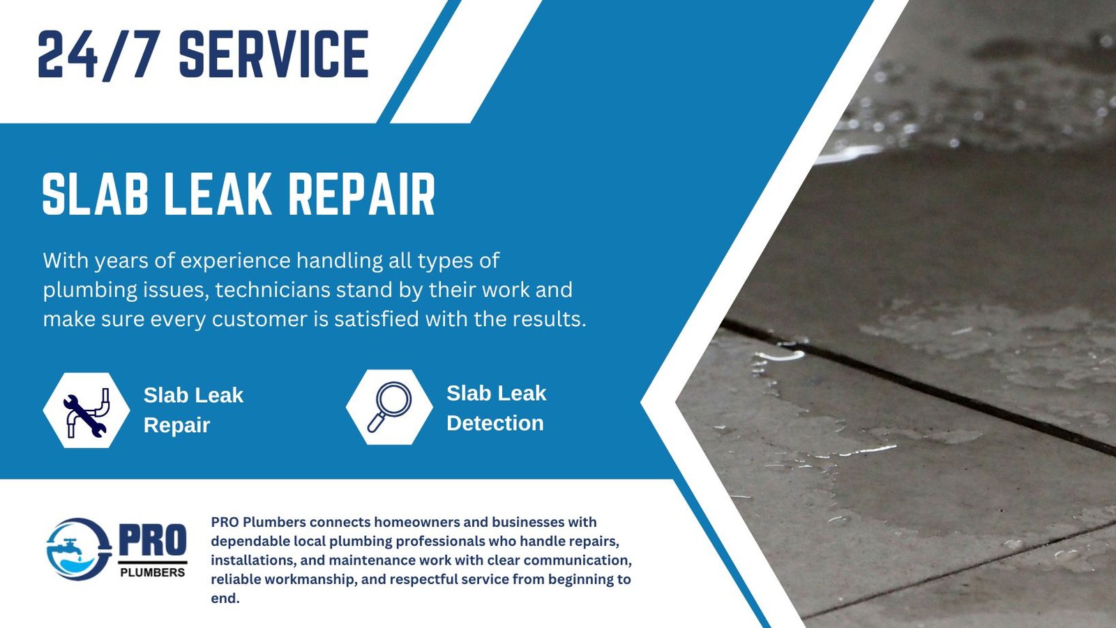 Slab Leak Repair in Largo